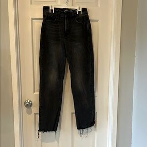 Black Distressed Jeans
